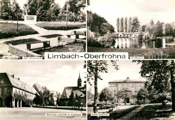 Oberfrohna OdF Ehrenmal Stadtpark Schwanenteich Ra