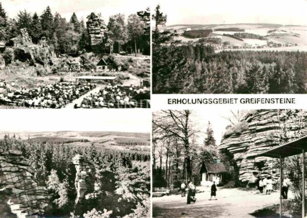 Ehrenfriedersdorf Erzgebirge Erholungsgebiet Greifensteine Freilicht