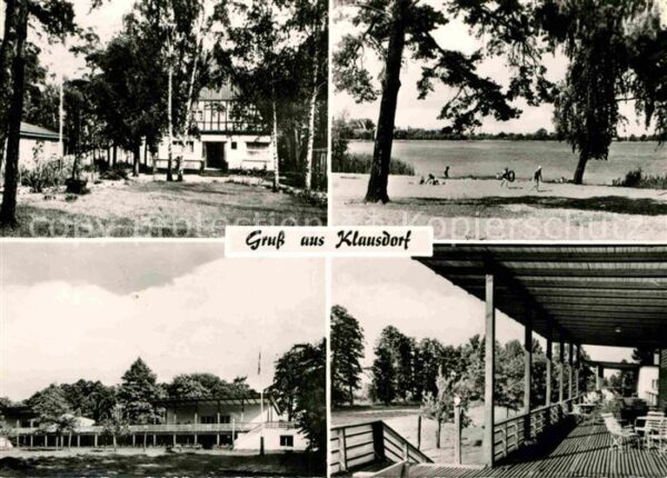 Klausdorf Mellensee Ferienheim Gaststätte Restaurant Badest