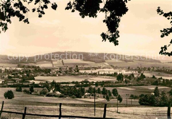 Wilthen Panorama mit Blick zum Mönchswalder Ber