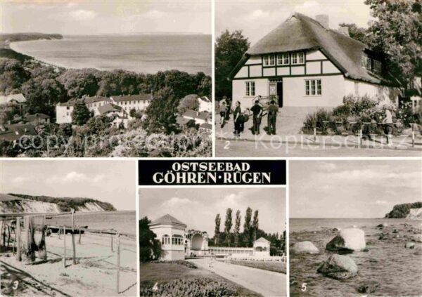 Goehren Ruegen Panorama Küste Heimatstube Südstrand Ko