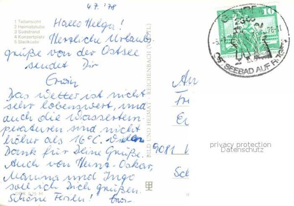 Goehren Ruegen Panorama Küste Heimatstube Südstrand Ko – Bild 2