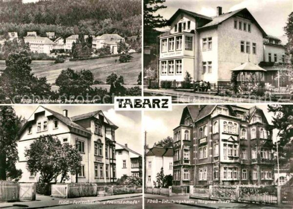 Tabarz FDGB Ferienheime FDGB Erholungsheime