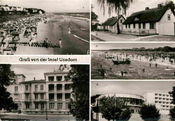 Insel Usedom Ostseebäder Bansin Heringsdorf Zempin A