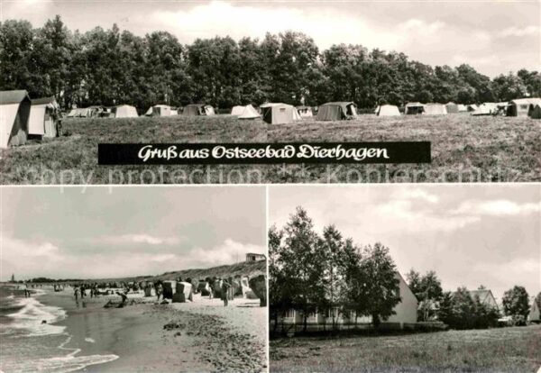 Dierhagen Ostseebad Zeltplatz Camping Betriebsferienheim St