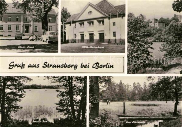 Strausberg Brandenburg Stadthaus Kulturhaus Annatal Straussee