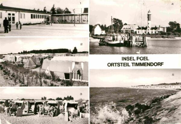 Timmendorf Insel Poel Gaststätte Campingplatz Strand Lotsenha