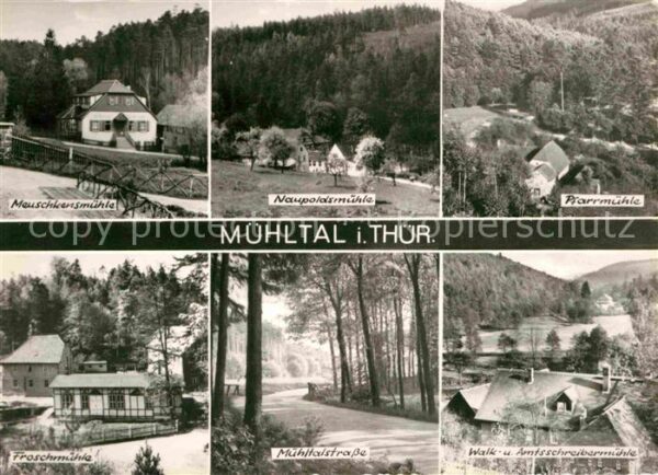 Muehltal Thueringen Mühlen im Mühltal