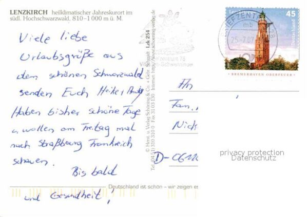 Lenzkirch Heilklimatischer Jahreskurort im Schwar – Bild 2