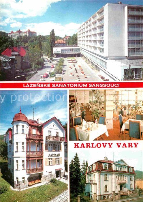 Karlovy Vary Lazenske Sanatorium Sanssouci Lazensky