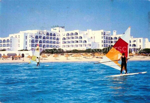 SOUSSE  Tunesie Hotel Marhaba Beach Strand Windsurfen