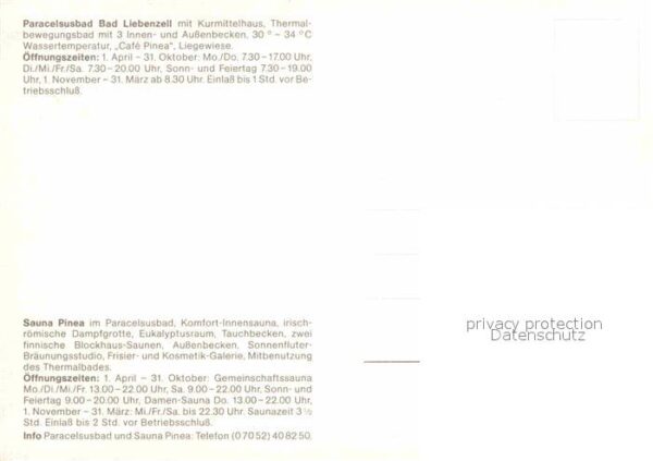 Bad Liebenzell Paracelsusbad Kurmittelhaus Thermalbad – Bild 2