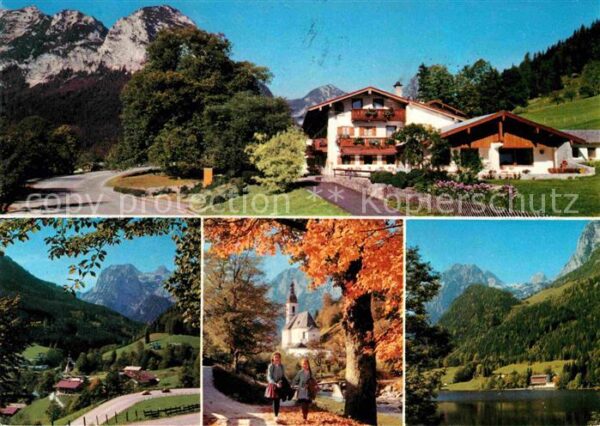 Ramsau Berchtesgaden Gasthaus Zur Hindenburglinde Herbststim
