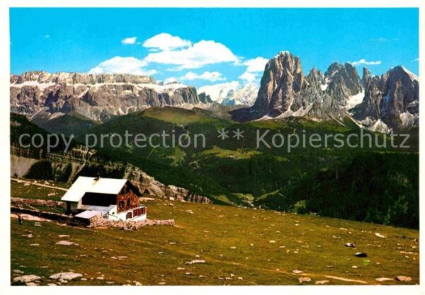Raschoetzhuette Rifugio Resciesa Dolomiten