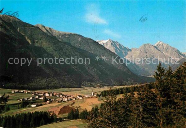 Oberrasen Panorama Antholzertal Pustertal Dolomit