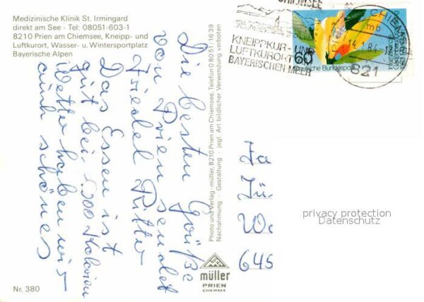 Prien Chiemsee Med Klinik St Irmingrad Kneipp Luftkuro – Bild 2