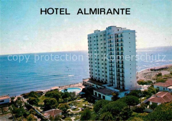 Malaga Andalucia Hotel Almirante Costa del Sol Meerblick
