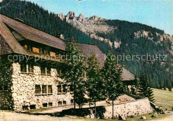 Tatry Zachodnie Dolina Chocholowska Schronisko PTTK Ber