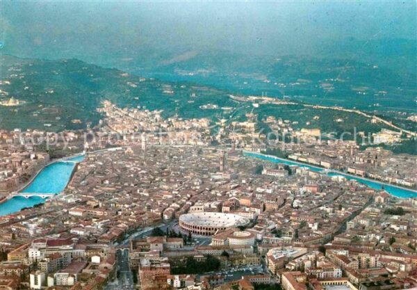Verona Veneto Panorama dall aereo
