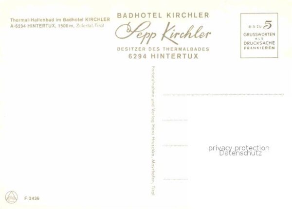 Hintertux Zillertal Thermal Hallenbad im Badhotel Kirchler – Bild 2