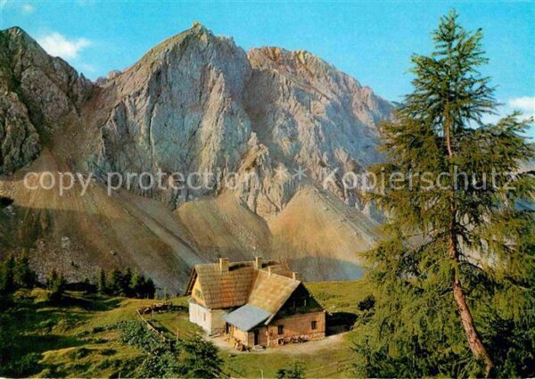 Feistritz Rosental Klagenfurter Hütte in den Karawanken ge