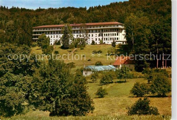Winterkasten Lindenfels Eleonorenklinik Erholungsort im Odenwal