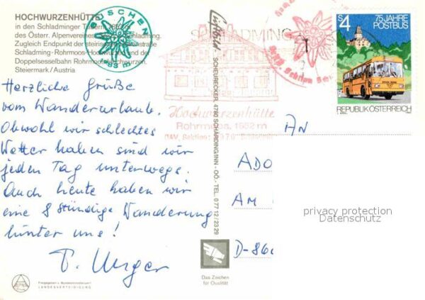 Hochwurzenhuette Berghaus Schladminger Tauern Alpenpanor – Bild 2