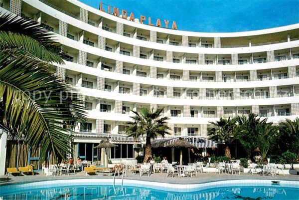 Paguera Mallorca Islas Baleares Hotel Linda Playa Piscina Swimming Pool