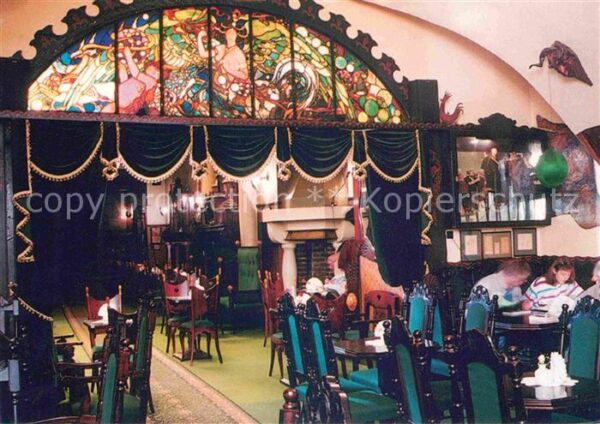 Krakow Krakau Kawiarnia Jama Michalika Restaurant