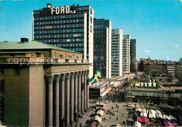 Stockholm Hötorgscity Hochhäuser