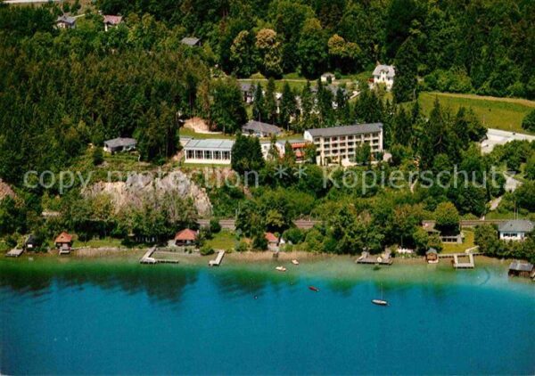 Toeschling Poertschach Woerthersee Haus Wörthersee Fliegeraufnahme
