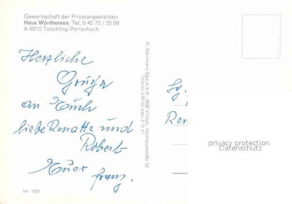 Toeschling Poertschach Woerthersee Haus Wörthersee Fliegeraufnahme – Bild 2