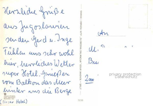 Bol Hotel Restaurant Bar Tanzlokal Hallenba – Bild 2