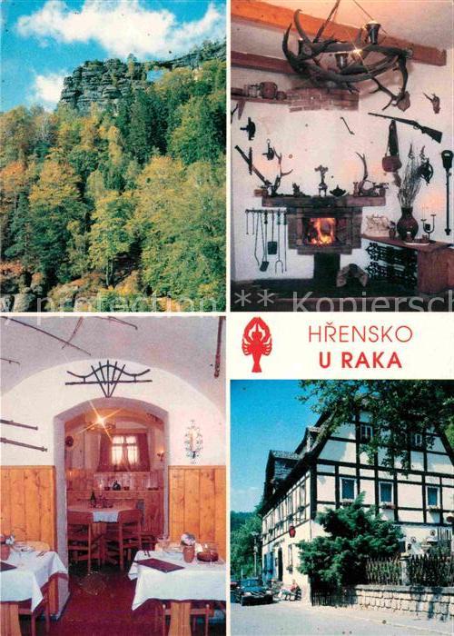 Hrensko U Raka Restaurant Felsen