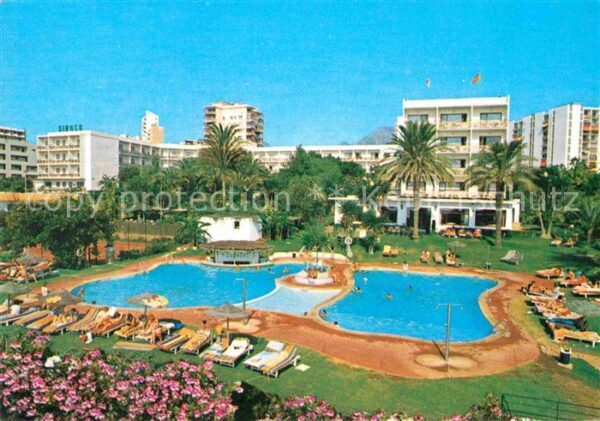 Benalmadena Costa Hotel Siroco Piscina Swimming Pool