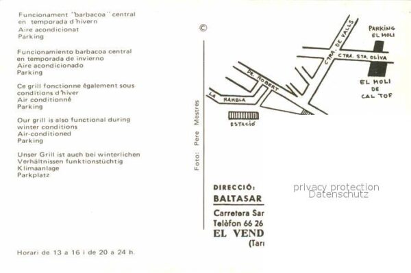 El Vendrell Restaurant El Moli – Bild 2