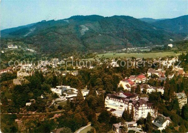 Badenweiler Thermalkurort Schwarzwald Fliegeraufnah