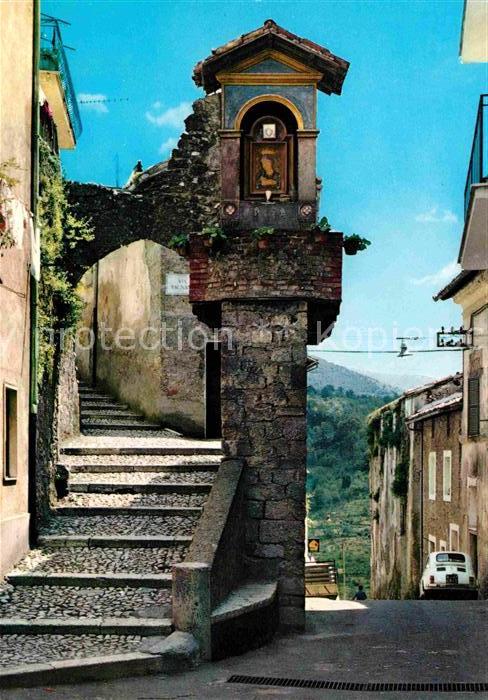 Subiaco Italien Porta Medioevale Scorcio caratteristico