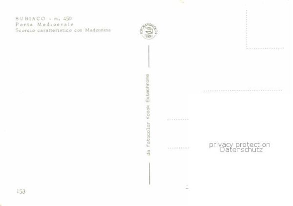 Subiaco Italien Porta Medioevale Scorcio caratteristico – Bild 2