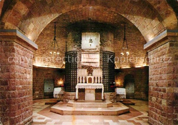 Assisi Umbria Chiesa di San Francesco Tomba del Santo