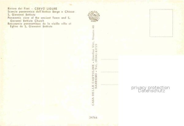 Cervo Antico Borgo e Chiesa S Giovanni Battis – Bild 2