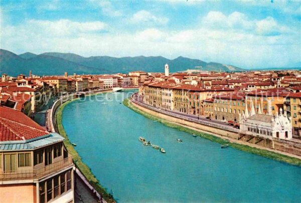 Pisa Lungarno e Chiesa Santa Maria della Spi