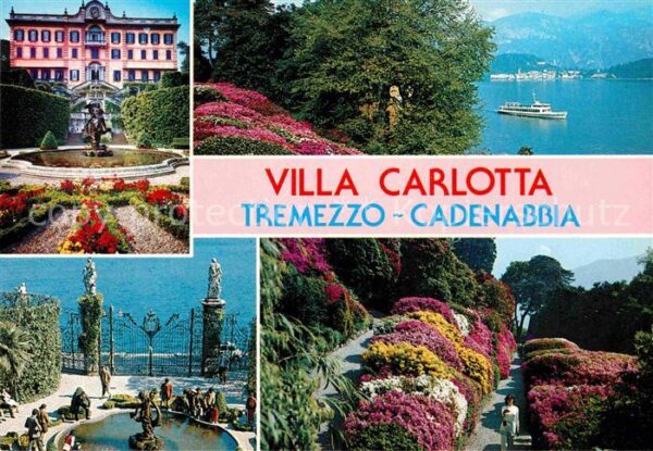Tremezzo Lago di Como Villa Carlotta Giardini Comer See