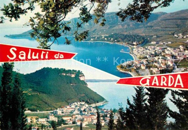 Garda Lago di Garda Panorama Gardasee