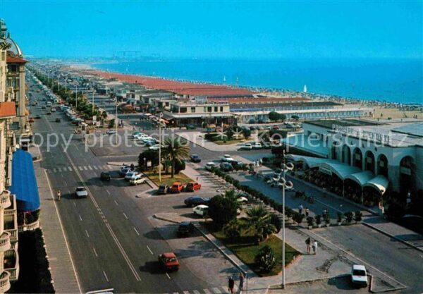 Viareggio Viali lungomare Uferstrassen Strand