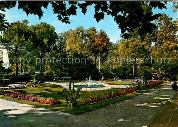 Abano Terme Parco Giardino Terme Reale Orologio
