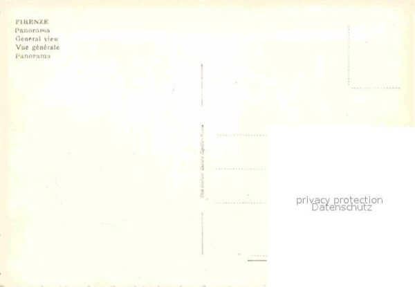 Firenze Florenz Panorama – Bild 2