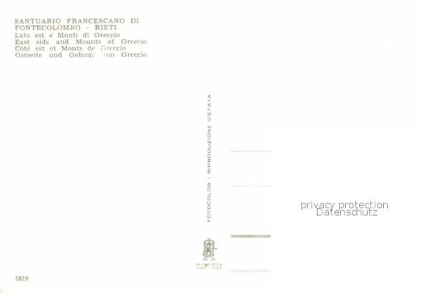 Fontecolombo Santuario Francescano e Monti di Grecci – Bild 2