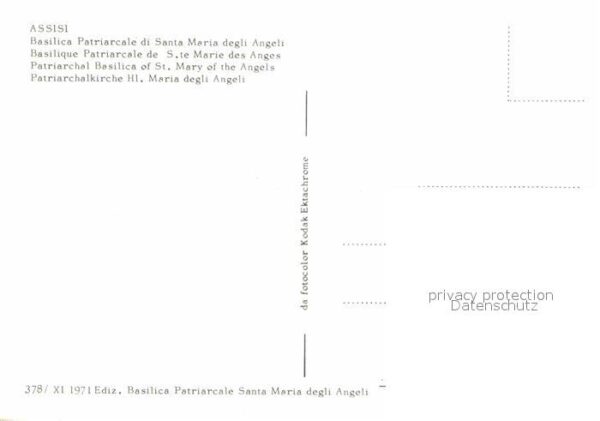 Assisi Umbria Basilica Patriarcale di Santa Maria deg – Bild 2