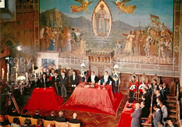 San Marino Repubblica Cerimonia d_insediamento degli Ecc. mi